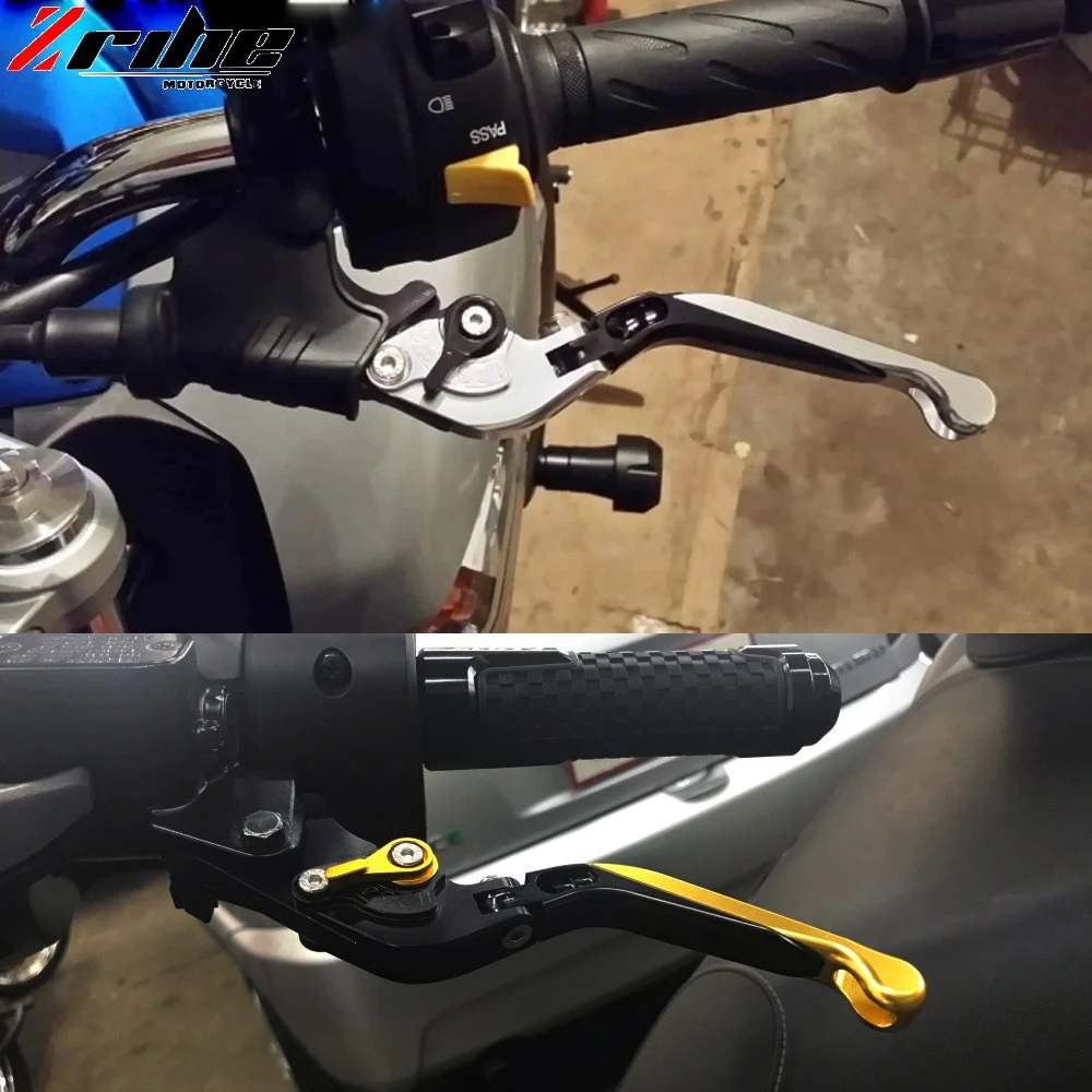 Мотоциклетные регулируемые складные ручки рычаг сцепления для SUZUKI GS500F GS500 F GS 500F