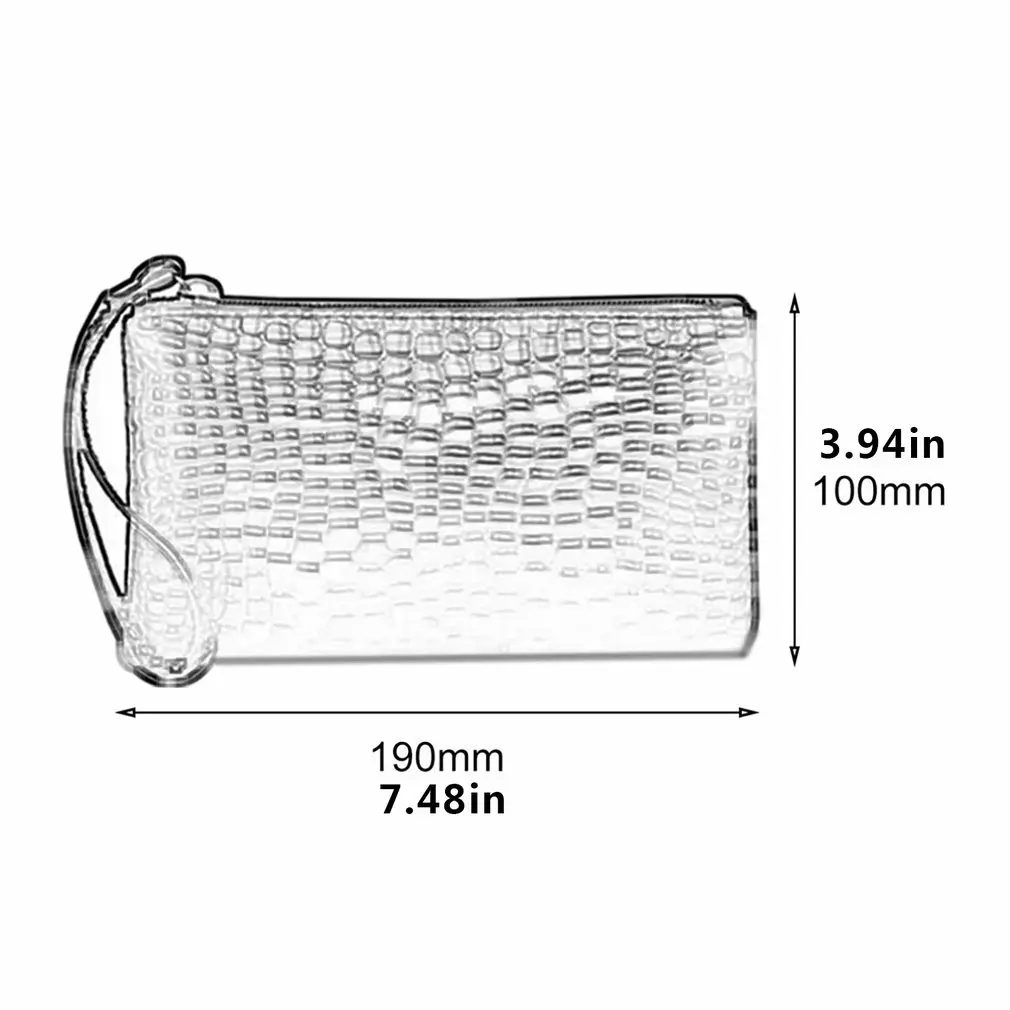 

Fashion Crocodile pattern hand Pouch for iPhone for Xiaomi for Huawei honor for Samsung Pure color mobile phone bags box