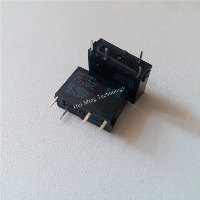 5pcs Omron Relay G6D-1A-ASI-5VDC G6D-1A-ASI-12VDC G6D-1A-ASI-24VDC 250V 5A relay 4 pin 5V12V/24VDC | Обустройство дома