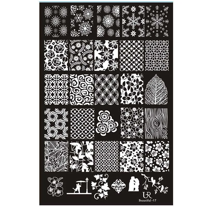 Штампы для ногтей из нержавеющей стали большого размера | Красота и здоровье