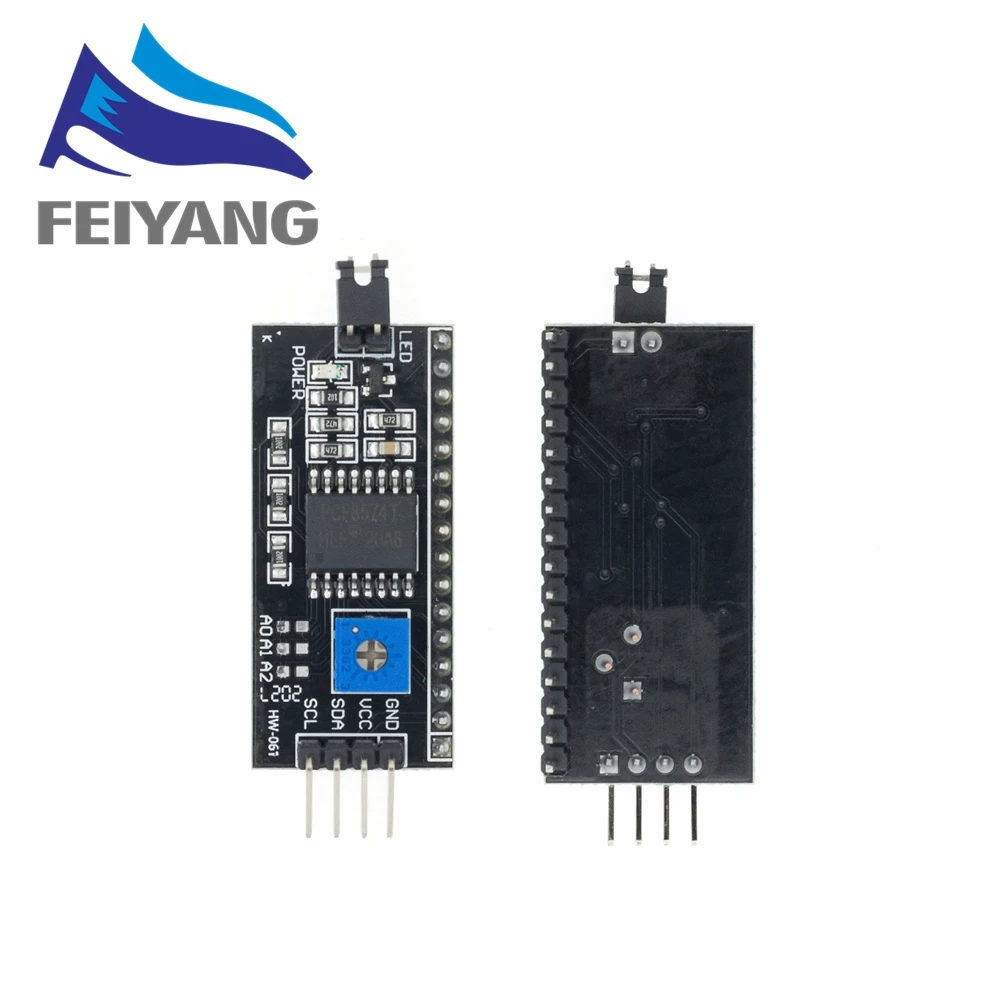 Модуль последовательной платы с портом IIC/I2C/TWI/SPI интерфейсный модуль 1602