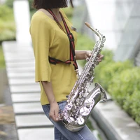 saxophone double shoulder strap woodwind accessories striped shoulder belt for altotenorsoprano sax musical instrument parts