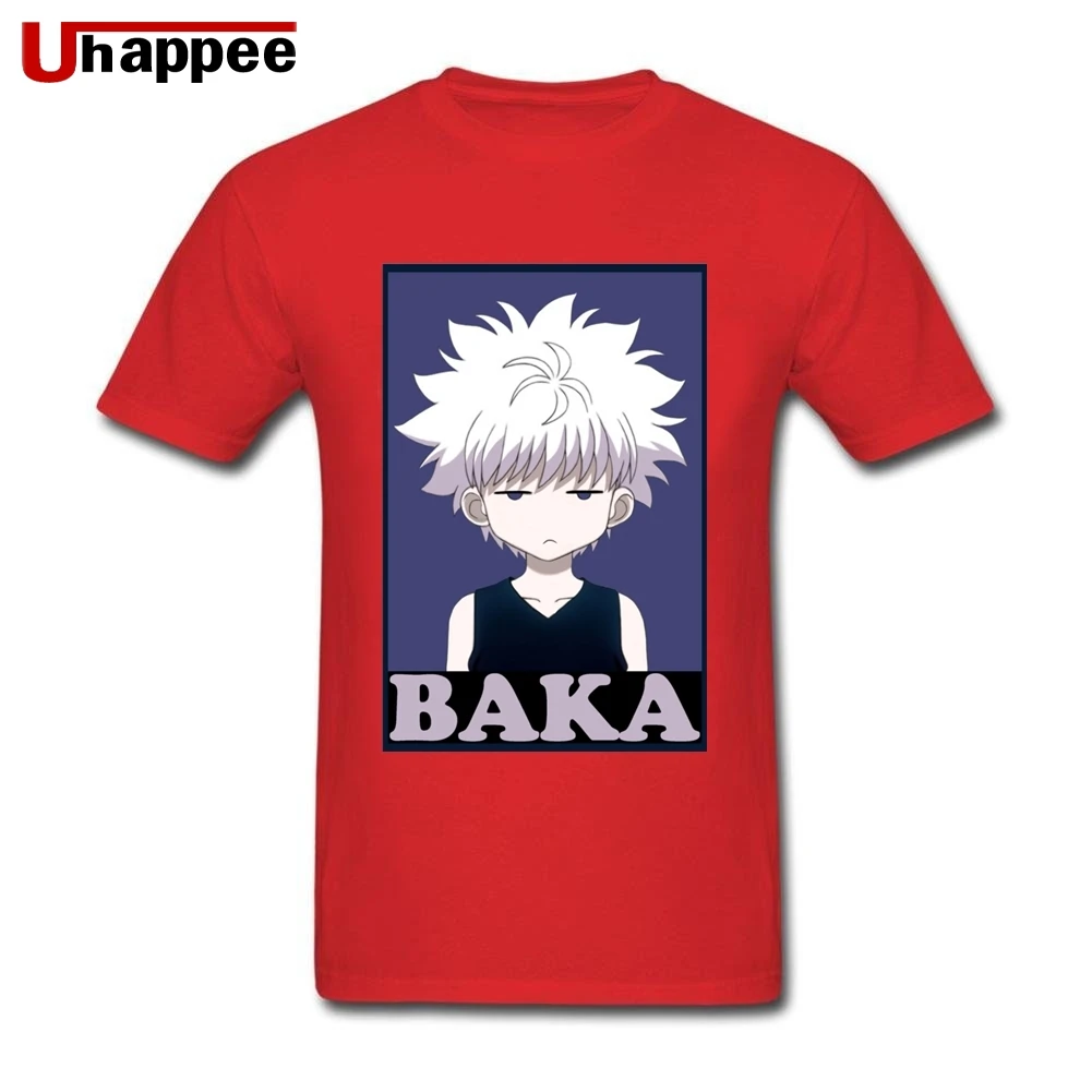 XXXL Охотник х киллуа золдик Baka футболка для мужчин хип хоп бренд короткий рукав