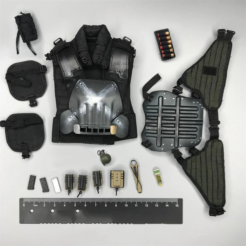 

In Stock 1/6th ART FIGURES AF-026 Frank Anthony Grillo Mercenary Full Set Of Vest Armor Model For 12inch Soldier Fans DIY