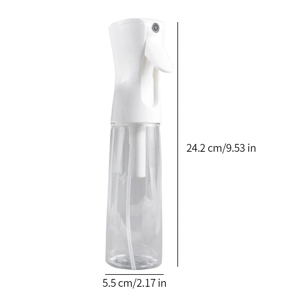 

Refillable Bottles Travel Transparent Sprayer Bottle Plastic Salon Water Fine Mist Sprayer Barber Hairdressing Tools 300ml