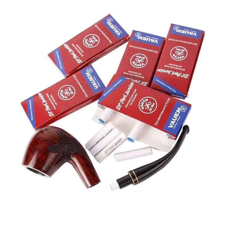 9 мм 50 шт деревянные табачные трубки фильтры облегчают курительную трубу фильтр с