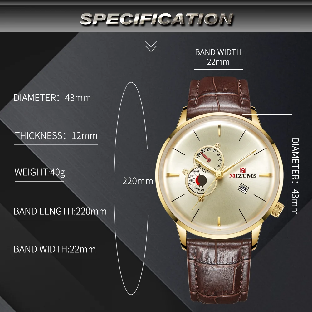 Часы мужские спортивные кварцевые в японском стиле | Наручные часы