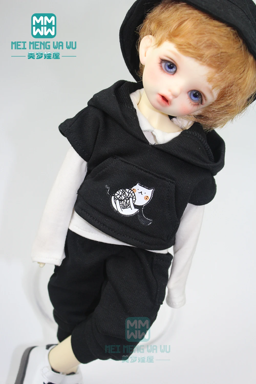 Одежда для куклы подходит 30 см YOSD 1/6 BJD кукла модный хип-хоп костюм
