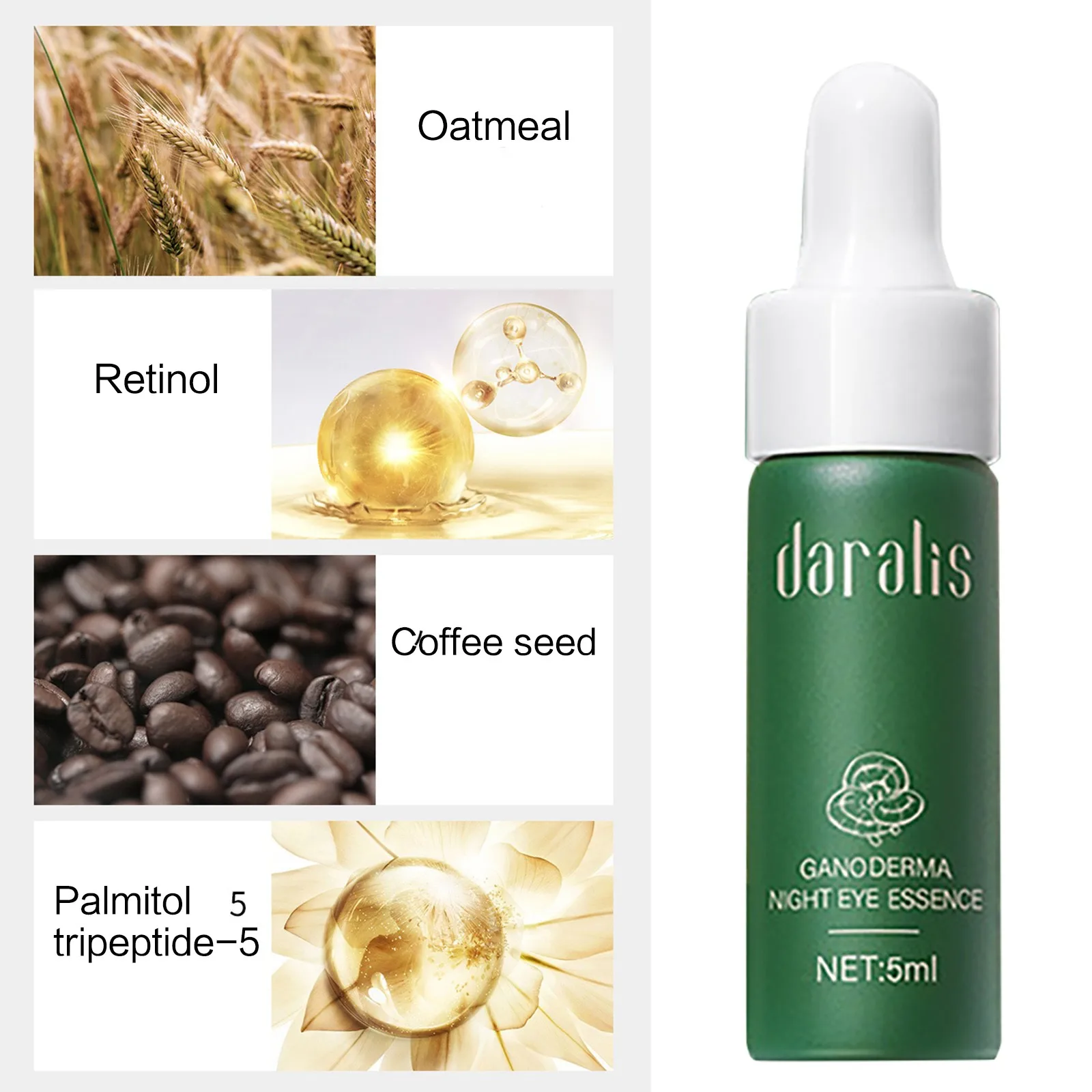 30 мл эссенция для глаз Ganoderma Lucidum мешки лай под глазами сыворотка лица |