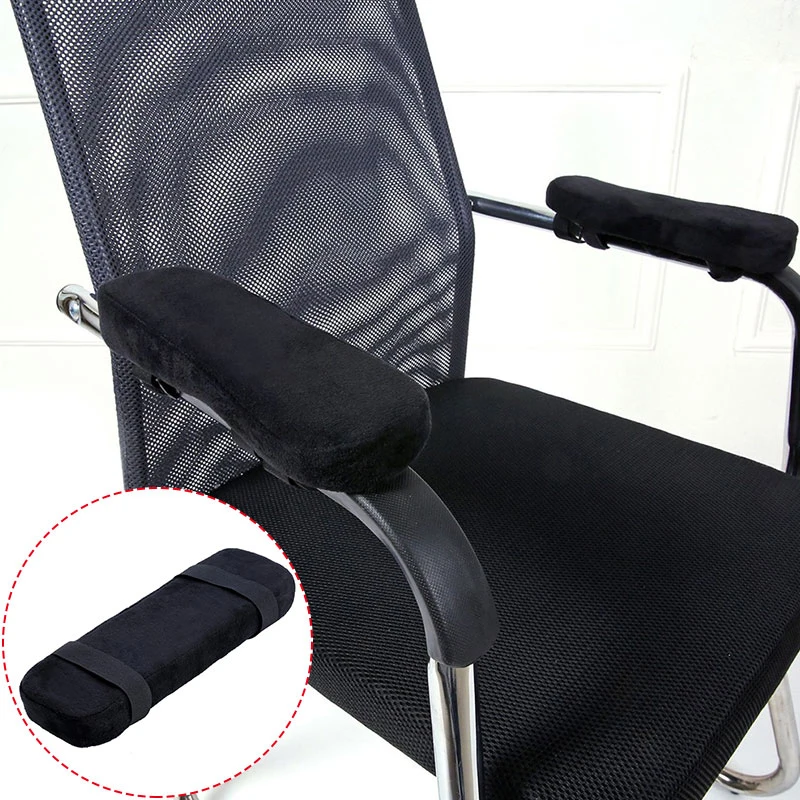 

1Pc Forearm Pressure Relief Arm Rest Cover For Office Chairs Wheelchair Comfy Chair Armrest Pads Covers Memory Foam Elbow Pillow
