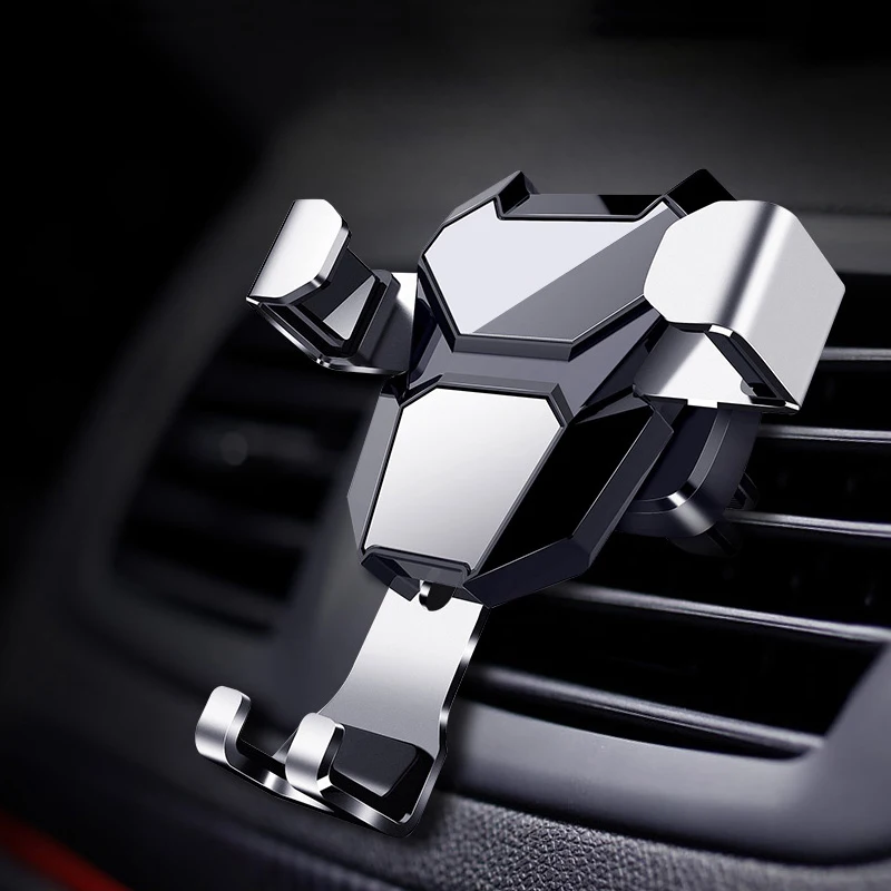 

Car Phone Holder For Phone In Car Air Vent Mount Stand No Magnetic Mobile Holder For Smartphone Gravity Bracket Universal