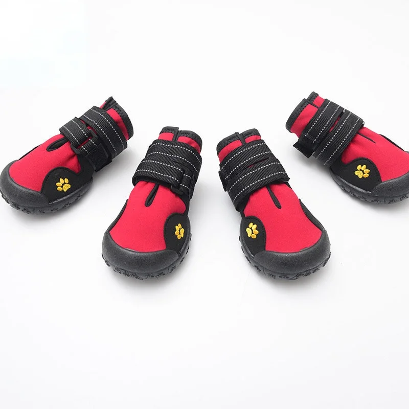 

Small, Medium and Large Dogs Outdoor Mountaineering Dog Shoes Wear-resistant and Waterproof Pet Shoes
