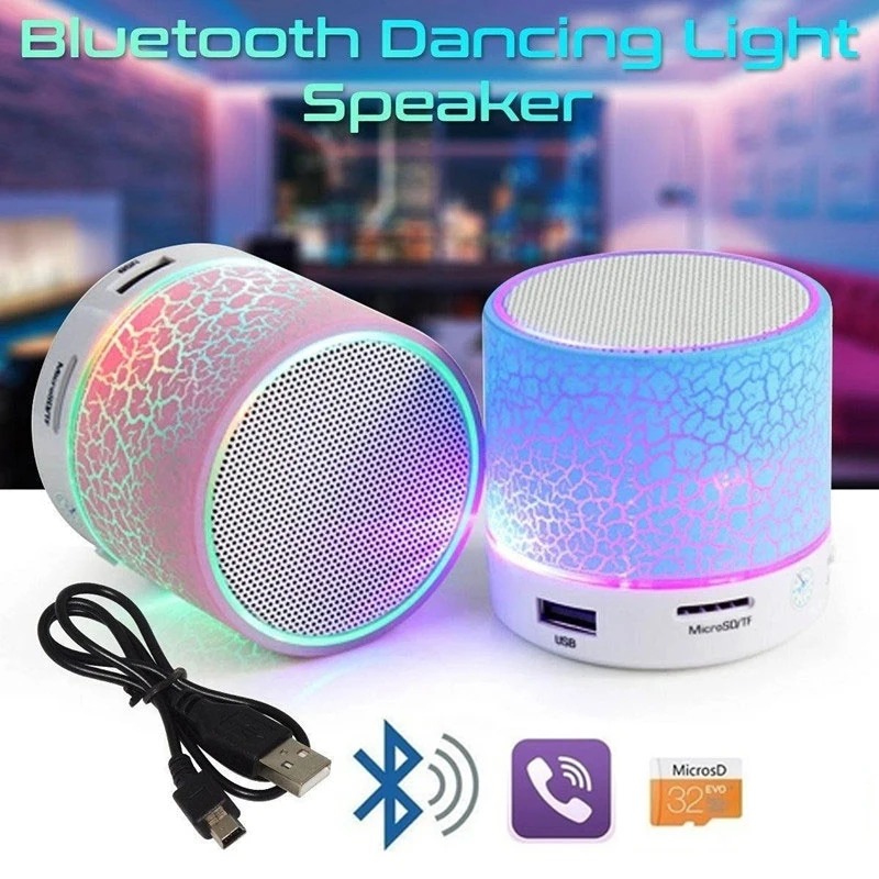 Беспроводная портативная Bluetooth колонка миниатюрный звуковой динамик со