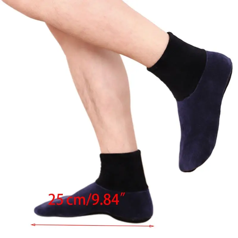 

Men Fluffy Floor Socks Non Slip Super Cozy Warm Long Hosiery for Indoor Home