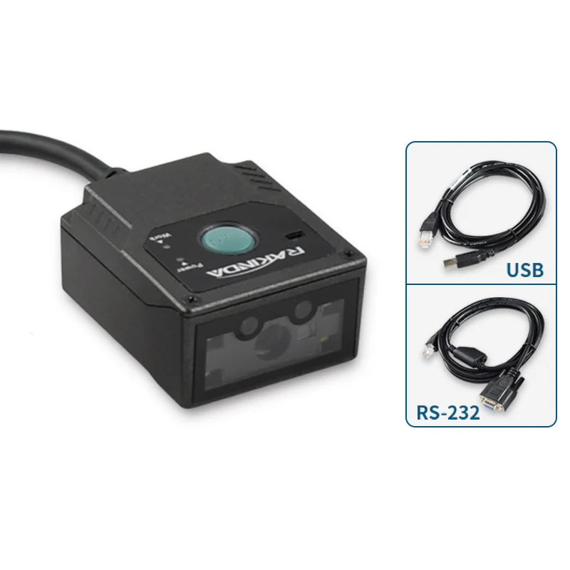 

Industrial Barcode Scanner Programmable Omni Fixed 1D 2D Laser Barcode Scanner