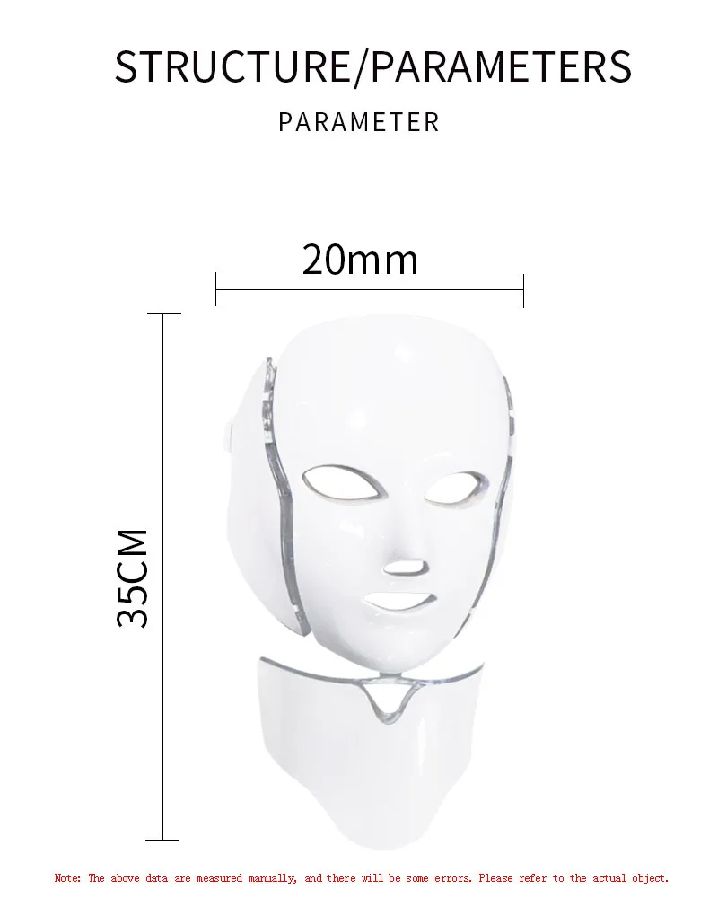 Красочная маска для красоты от акне пигментация Led Ipl Facemask инструмент для красоты красота омоложение кожи