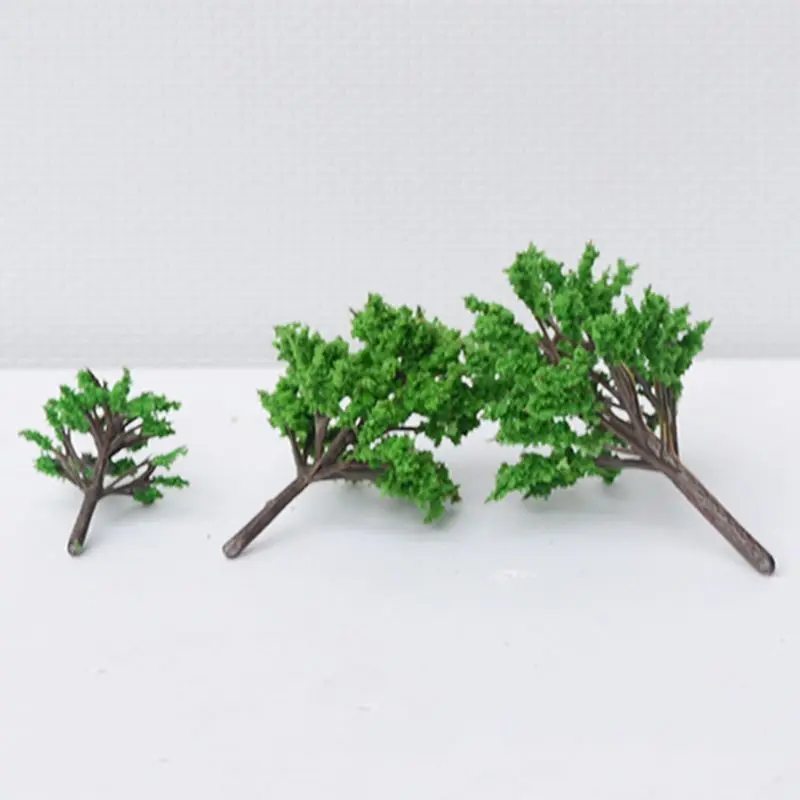 

5Pcs Peach Trees Miniature Model Sand Table Forest Layout DIY Handmade Materials