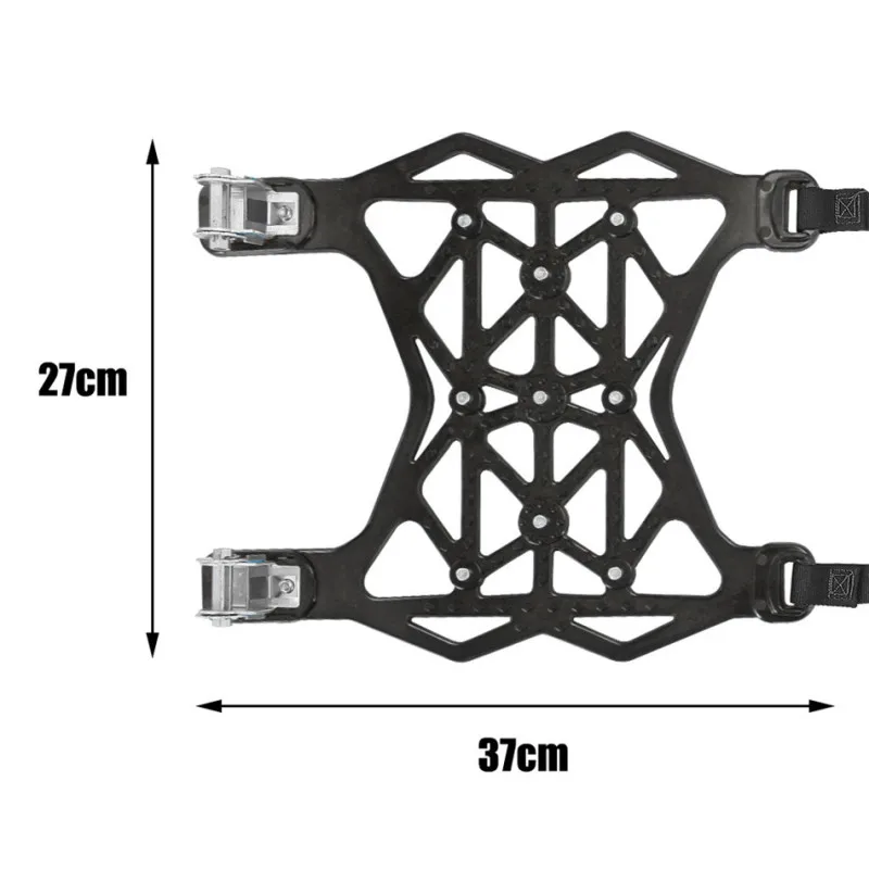

6 Pcs/set TPU Snow Chains Universal Car SUV Wheel Tyre Anti Slip Belt For Winter Roadway Ice Climbing Muddy Ground Driving Tire