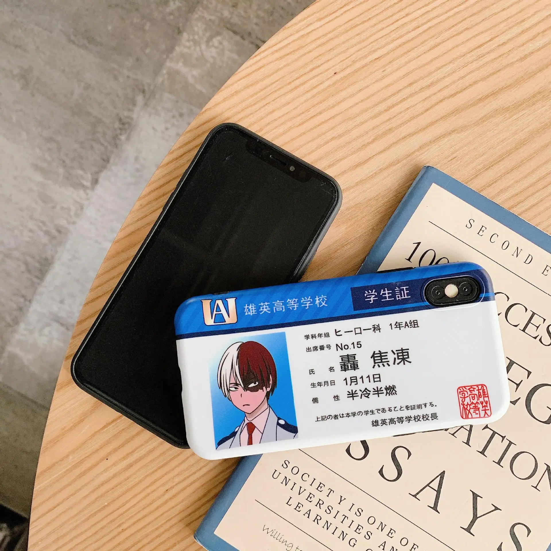 

Todoroki boku no hero academia Phone Case For iPhone 12 11 Pro XS MAX 7 XR X 8 6 Plus Soft Cover Fundas