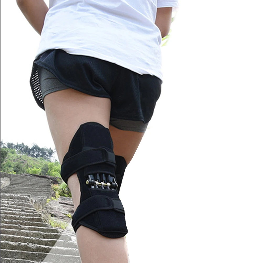 

1 Pair Outdoors Patella Booster Spring Knee Brace Support for Mountaineering Squat Sports Promotion