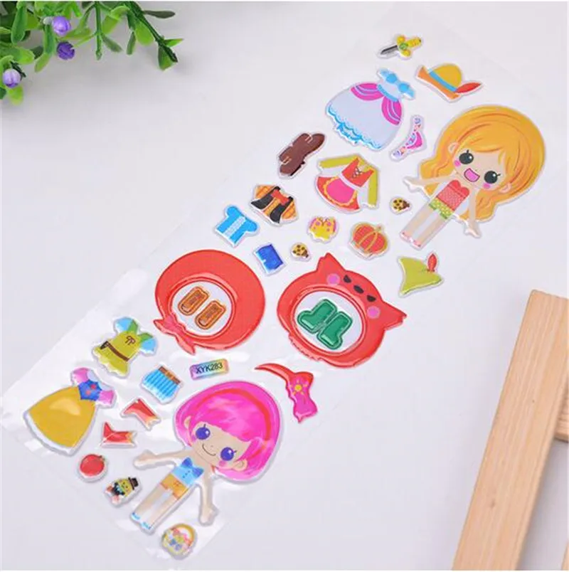 Пенопластовые наклейки для скрапбукинга с изображением принцессы | Дом и сад