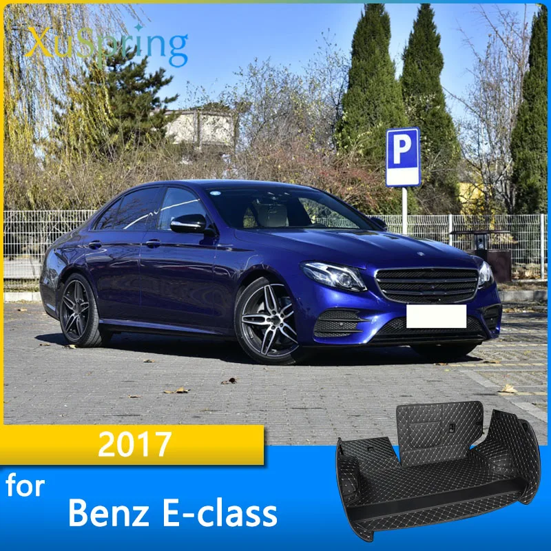 

Car Trunk Mat Cargo Liner For Benz E Class 2017 Rear Tail Durable Boot Cover Protective Styling