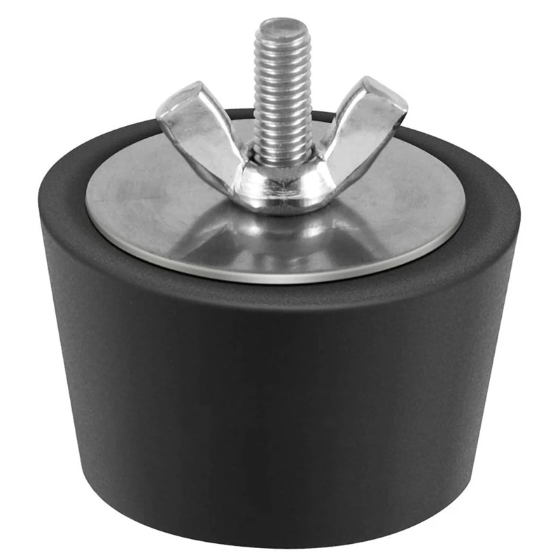 

4Pcs Pool Plug Swimming Pool Sealed Leak-Proof Expansion Plugs with SS Screw Heavy Duty Rubber Protect Your Pool