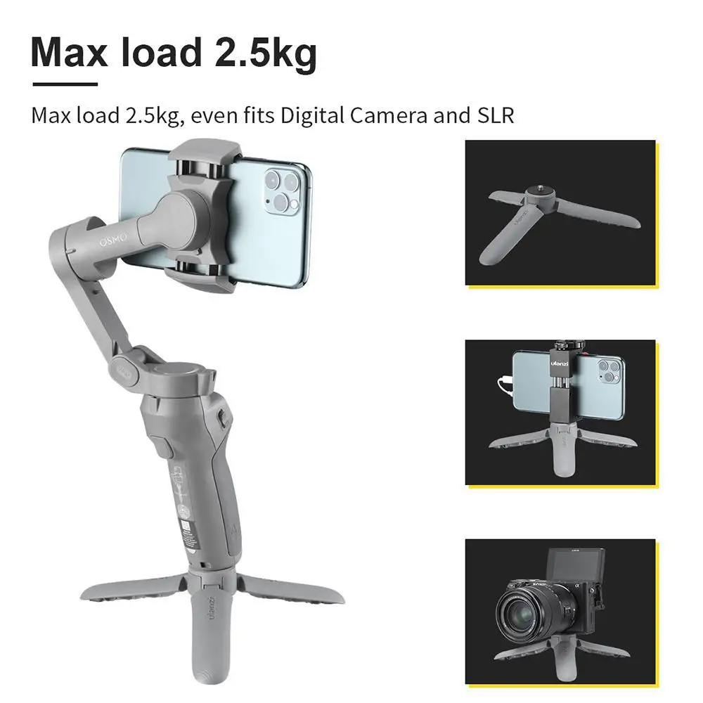 Matte Surface Camera Stabilizers Mini Portable Desktop Tripod for SLR Phone Holder | Электроника