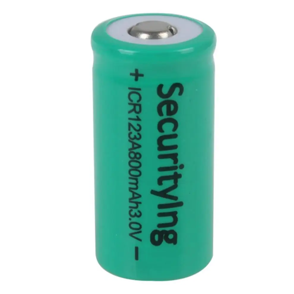 Перезаряжаемая литиевая батарея ICR123A 3 0 V 800mAh|Перезаряжаемые батареи| |