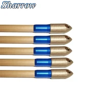 12pcs archery whistle arrowheads copper broadhead hunting for 8mm diameter arrow shaft arrow tip point training accessories