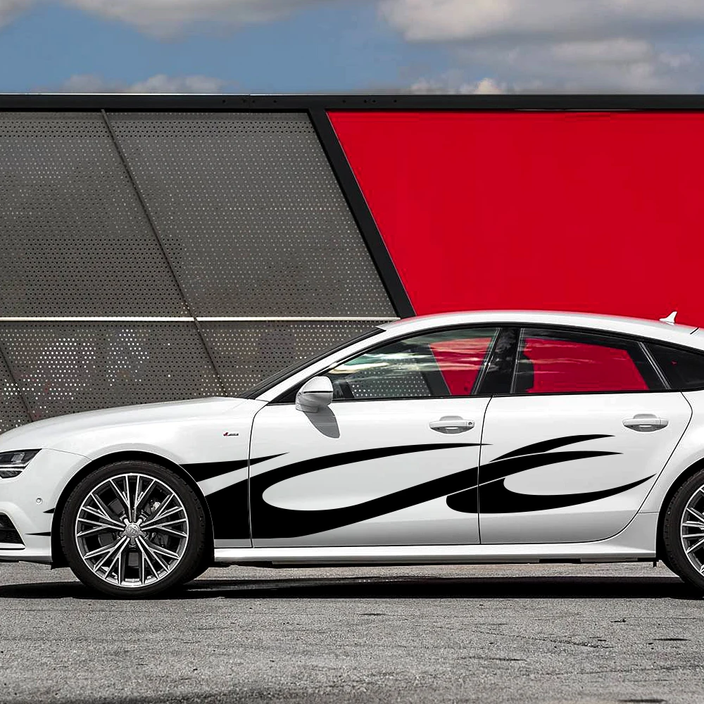 

Автомобильные аксессуары, 2 шт., наклейки на дверь для Chevrolet Cruze Lacetti Trax Audi A3 A4 B8 B6 B7 A5 BMW E46 E90 Dacia Duster Sandero