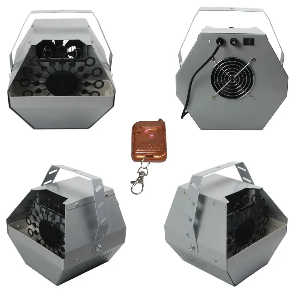 Мини Портативная пузырьковая машина RF с дистанционным управлением для дискотеки