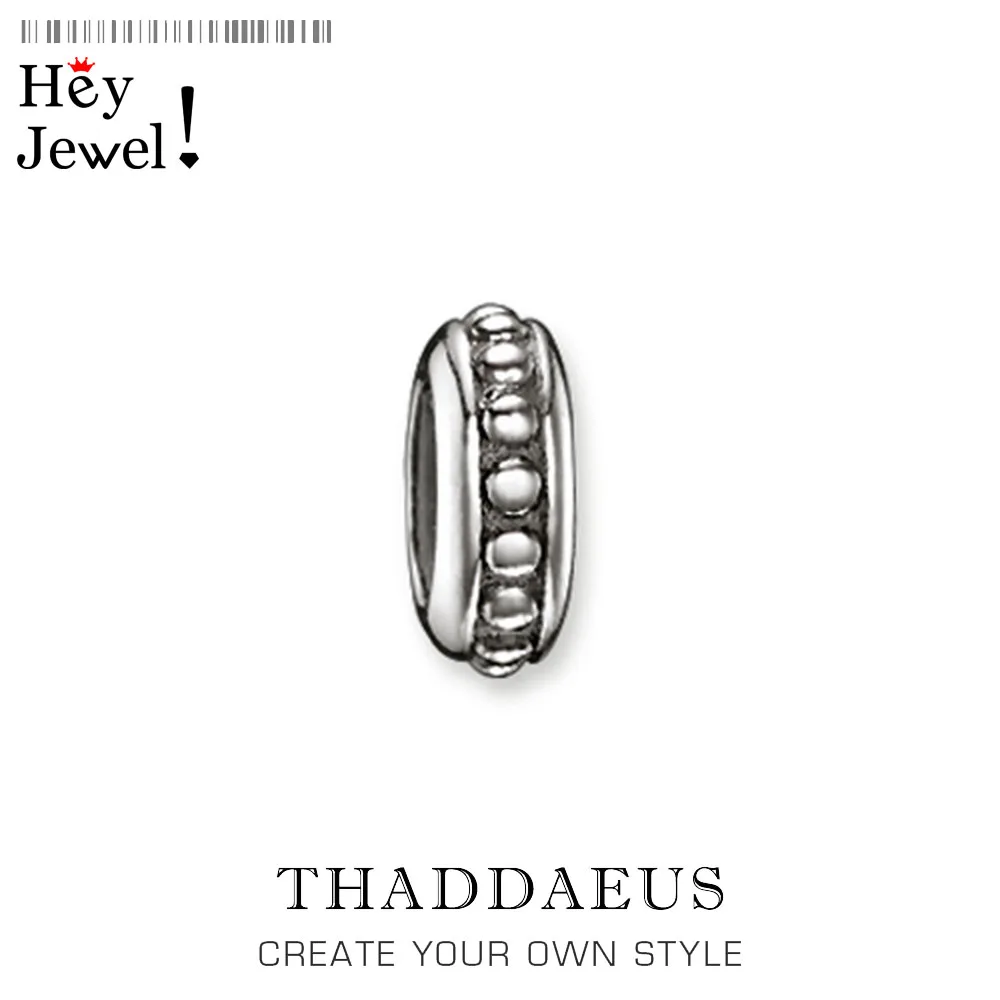 Бусины из пробки В крапинку С рисунком 2020 новые летние 925 стерлингового серебра