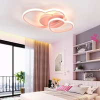 light for home led light for bedroom women princess heart shape ceiling lights lamp dimmable for wedding girls room bedroom