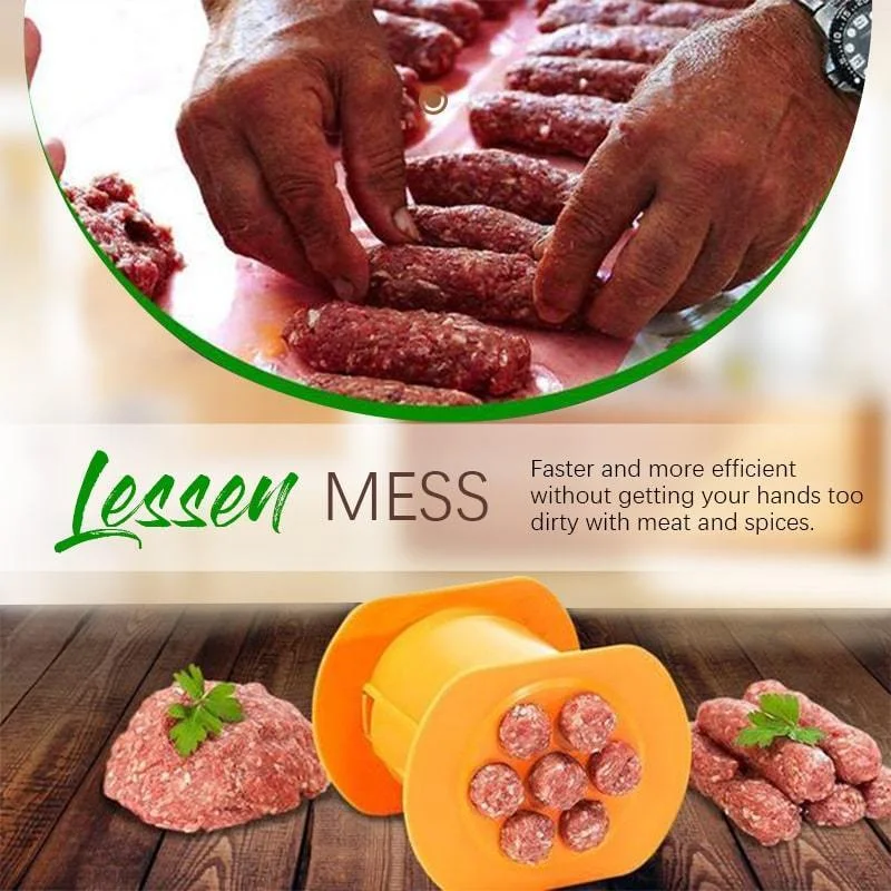 Один пресс Cevapcici кухонный хит дог гамбургер мясо колбаса ручной работы гаджет