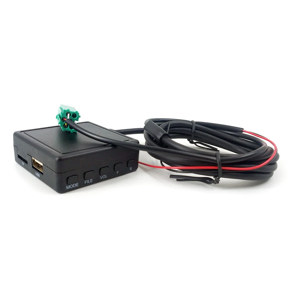 Беспроводной Bluetooth микрофон Biurlink AUX USB громкой связи аудио MP3 адаптер для Renault VDO