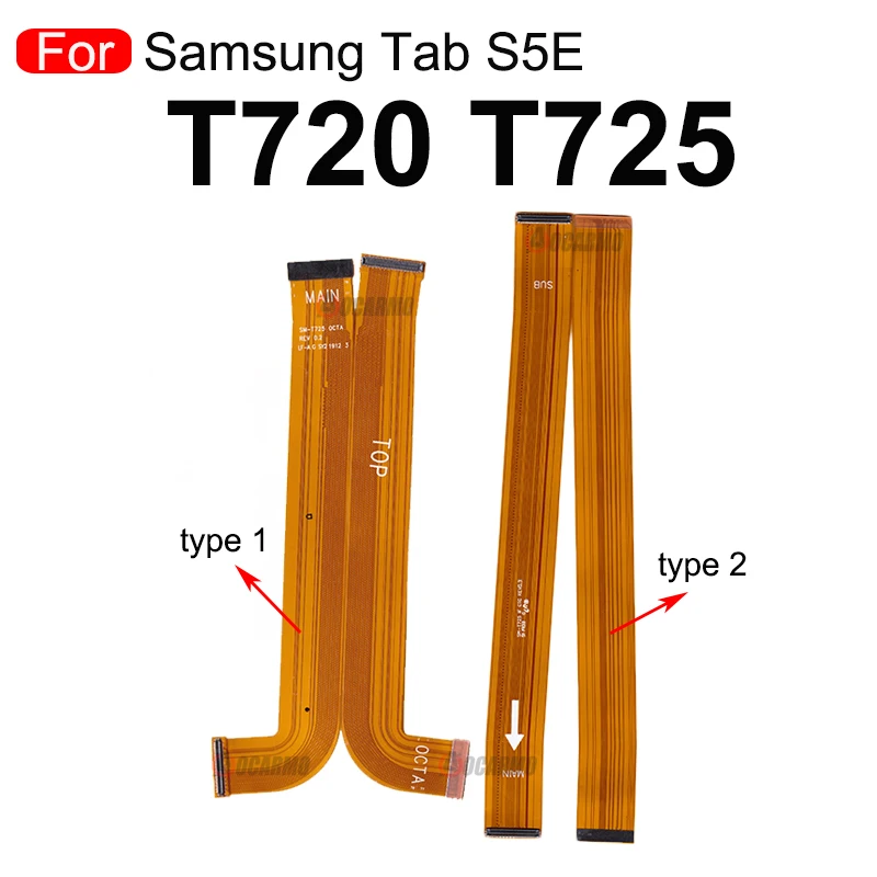 1 шт. ЖК гибкий кабель для Samsung Galaxy Tab S5E T720 T725 Главная материнская плата