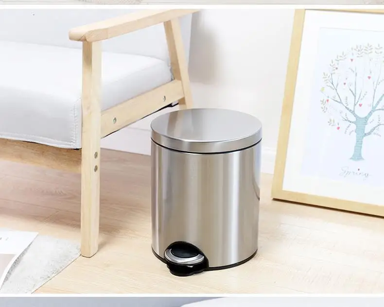 Reciclaje Trashcan мешок для мусора Basurero De Banheiro Habitacion Papelera Cocina педаль Lixeira Cubo Basura корзина для мусора