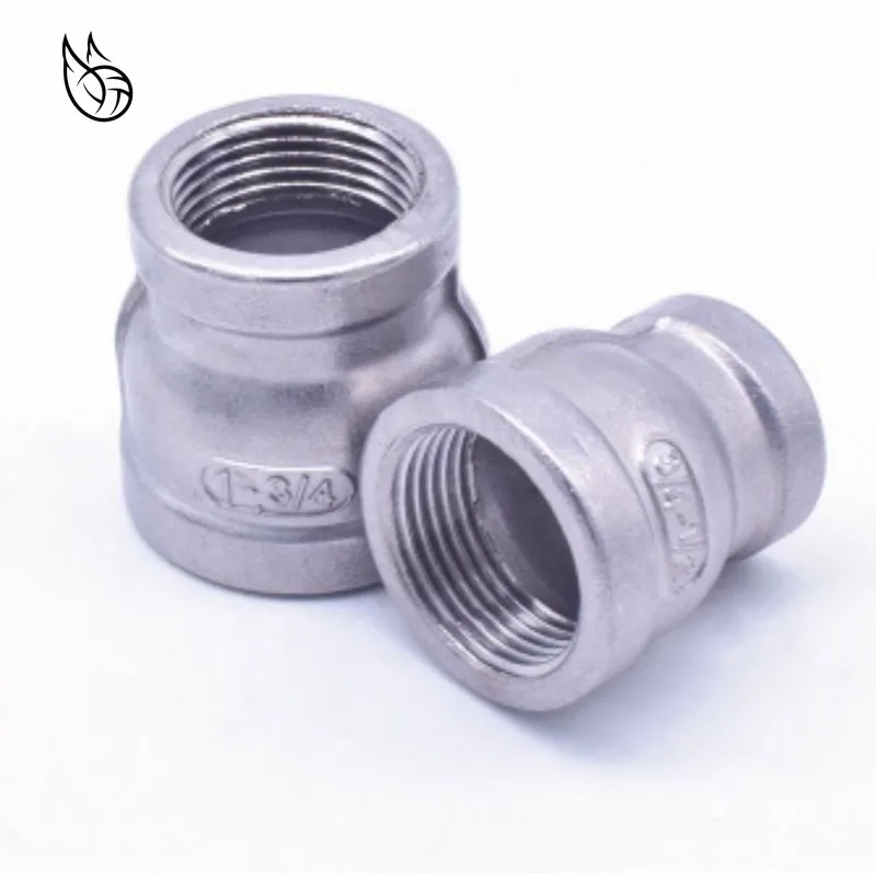1/8" 1/4" 3/8" 1/2" 3/4" 1" 1-1/4" 1-1/2" BSP female to Thread Reducer 304 Stainless Steel Pipe Fitting Connector