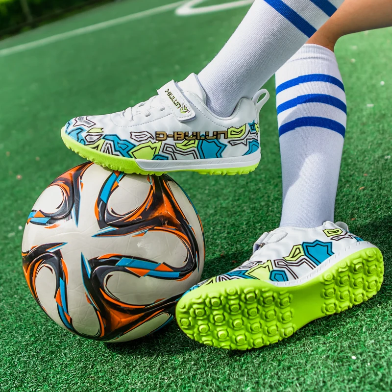 Кроссовки по щиколотку FG футбольная обувь детские комнатные клипсы
