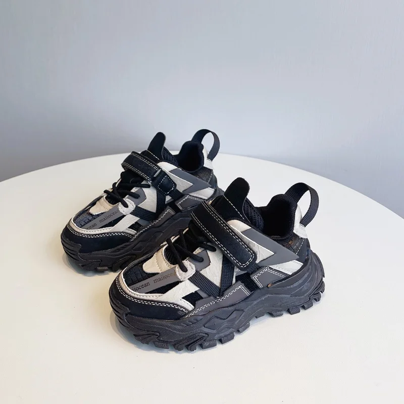 

Кроссовки Детские на толстой подошве, дышащие, на платформе