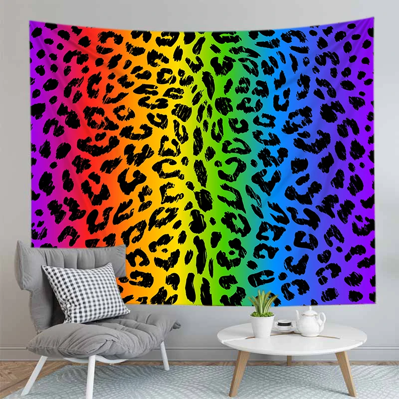 

Leopard Print Wall Hanging Tapestry Living Room Decor Home Decoration