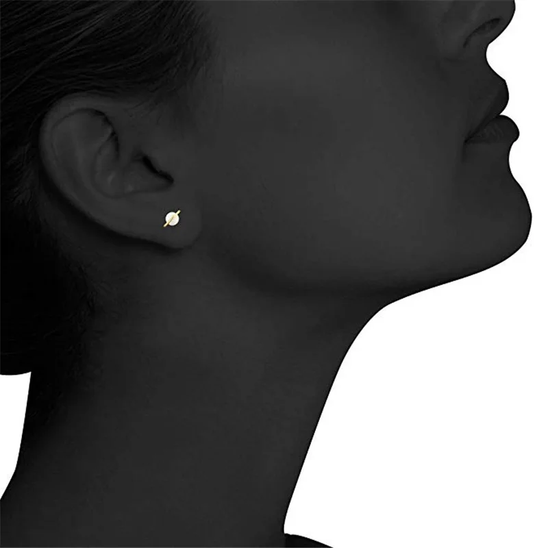 

GorGor Clip Earrings Women Copper Material Pattern Planet Gold Plating Individuality Classic Trendy Jewelry R10201765060