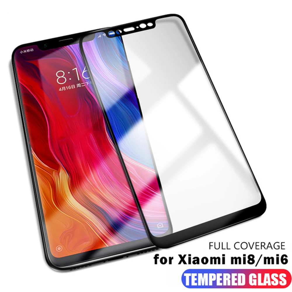 Защитное стекло для телефона xiaomi mi mix 3 2s pocophone f1 9 se 8 pro a2 lite play redmi note 6 7|Защитные