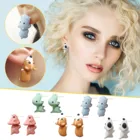 Серьги для женщин милые животные серьги 3D с модным животным сережки oorbellen voor vrouwen pendiente букле doreille 50 *