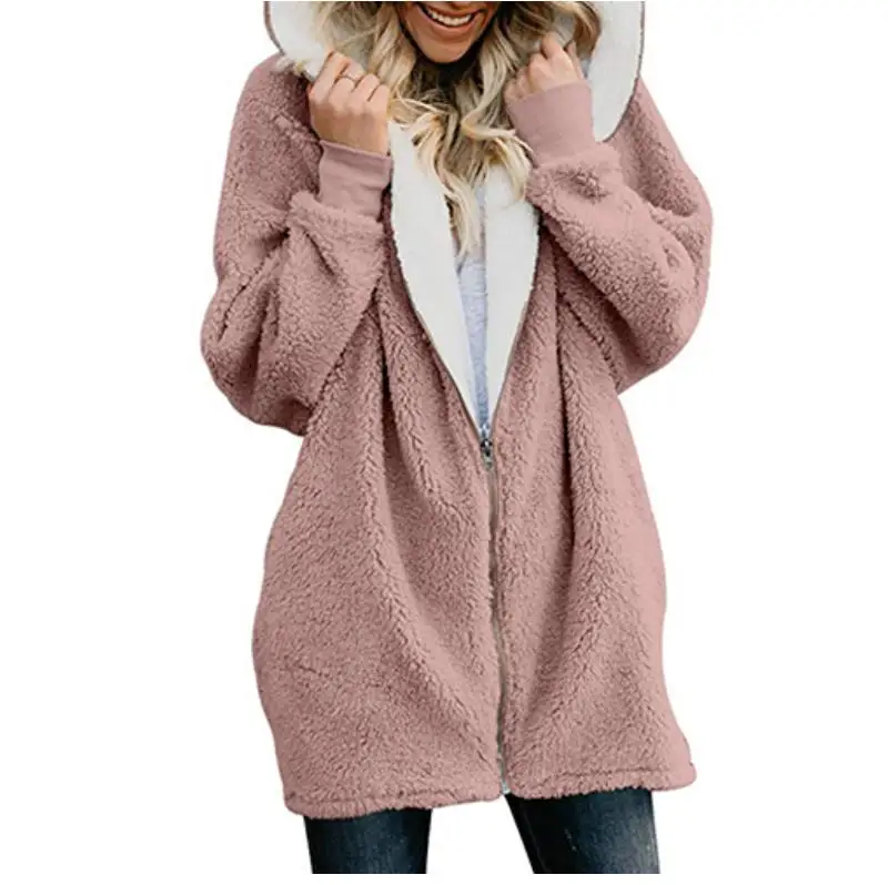 Основные куртки 2021 размера плюс плотные теплые пальто с искусственным мехом