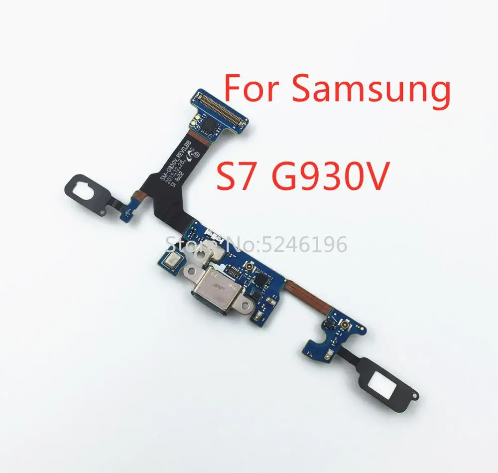 1 шт. Micro USB PCB зарядный порт док станция мини разъем гибкий кабель для Samsung Galaxy S7 G930V