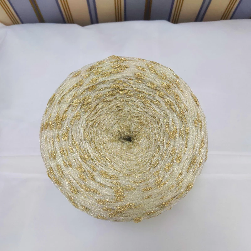 2020 уникальная новая импортная красивая золотая металлическая пряжа из смесового