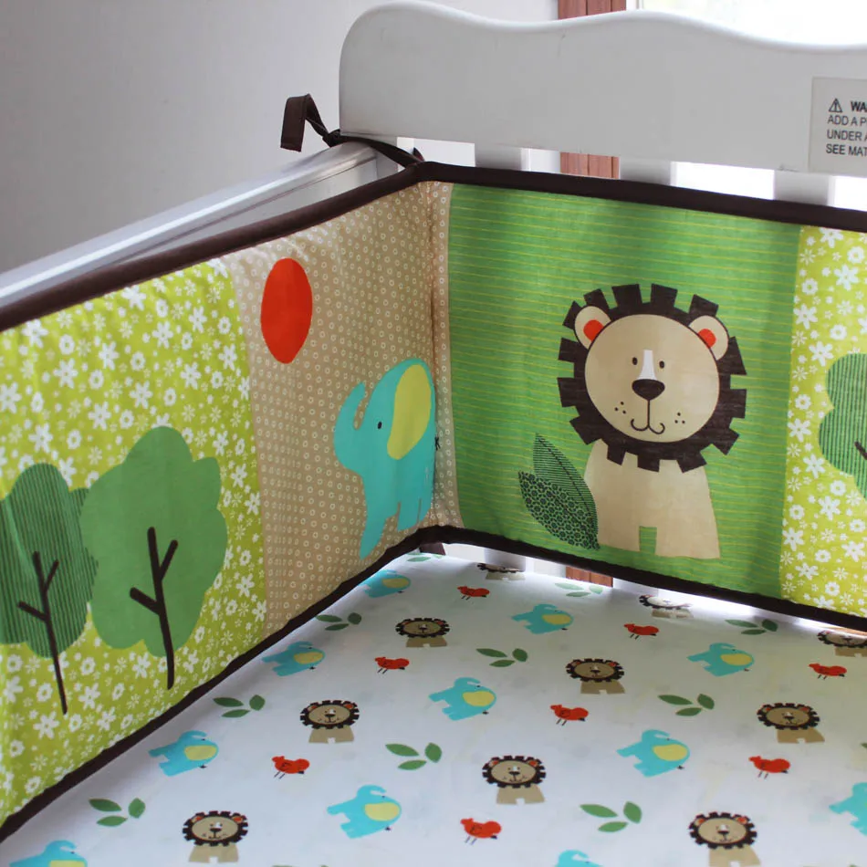 3 предмета в комплекте зеленые джунгли постельные принадлежности слон с