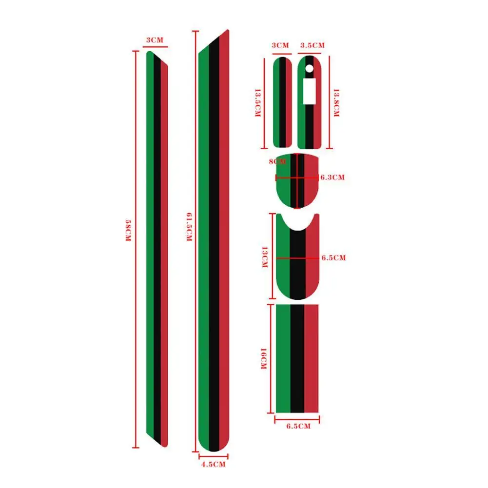 

Scooter High Quality Sticker Electric Scooter Skateboard Safety Reflective For Xiaomi Styling Sticker Night Stickers Mijia X0A5